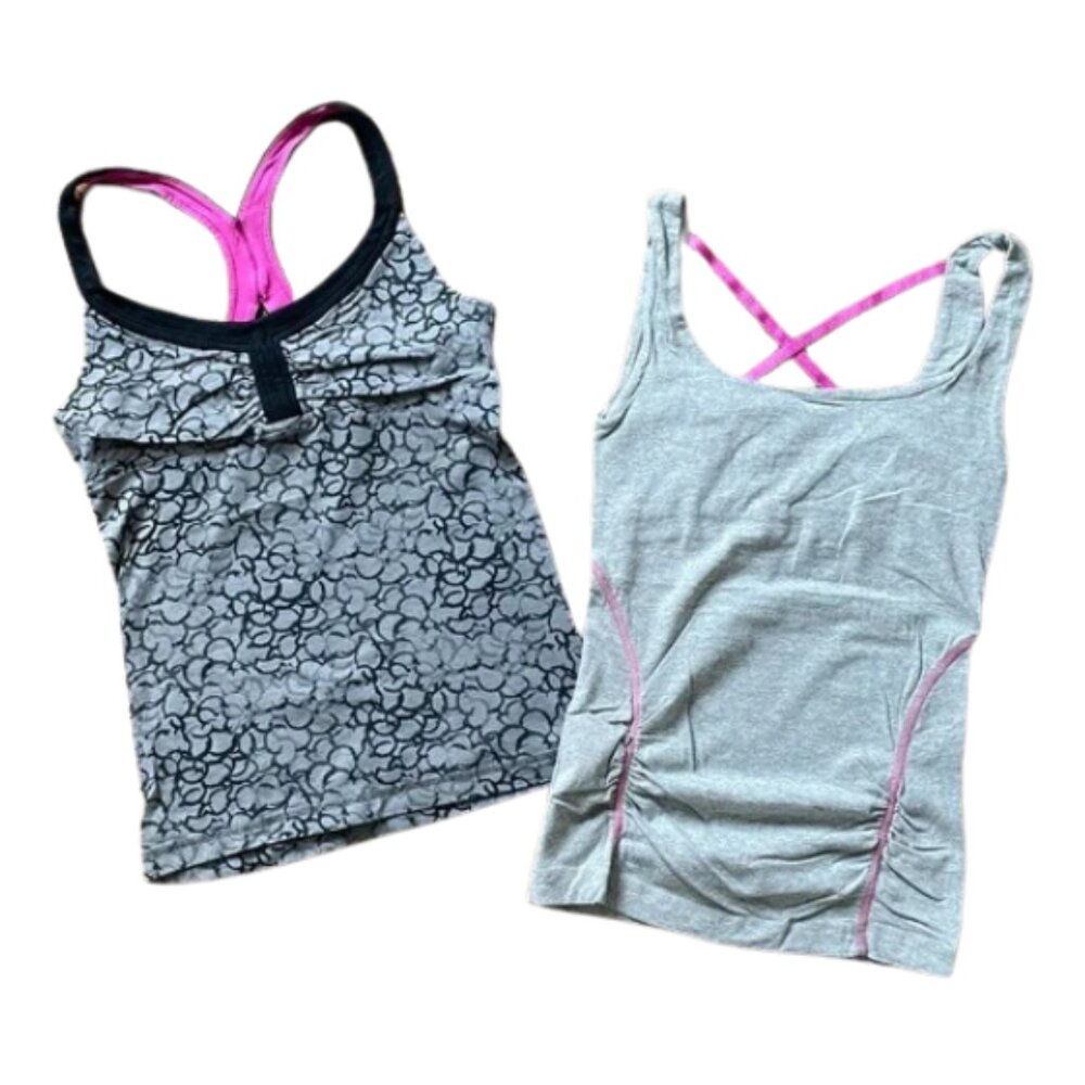 Ideology Bundle of 2 Athletic Racerback Tank Tops Size XS